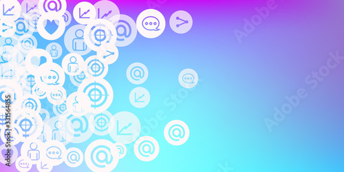 Social media marketing, Communication networking