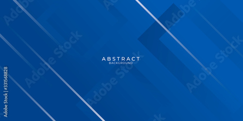 Modern business blue gradient background with line stripe