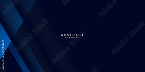 Dark blue modern business abstract background. Vector illustration design for presentation, banner, cover, web, flyer, card, poster, wallpaper, texture, slide, magazine, and powerpoint. 