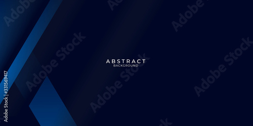 Dark blue modern business abstract background. Vector illustration design for presentation, banner, cover, web, flyer, card, poster, wallpaper, texture, slide, magazine, and powerpoint. 