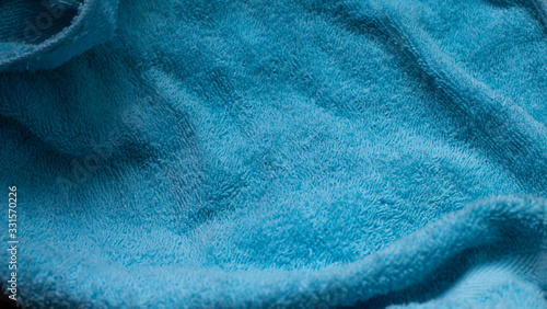 blue textile background