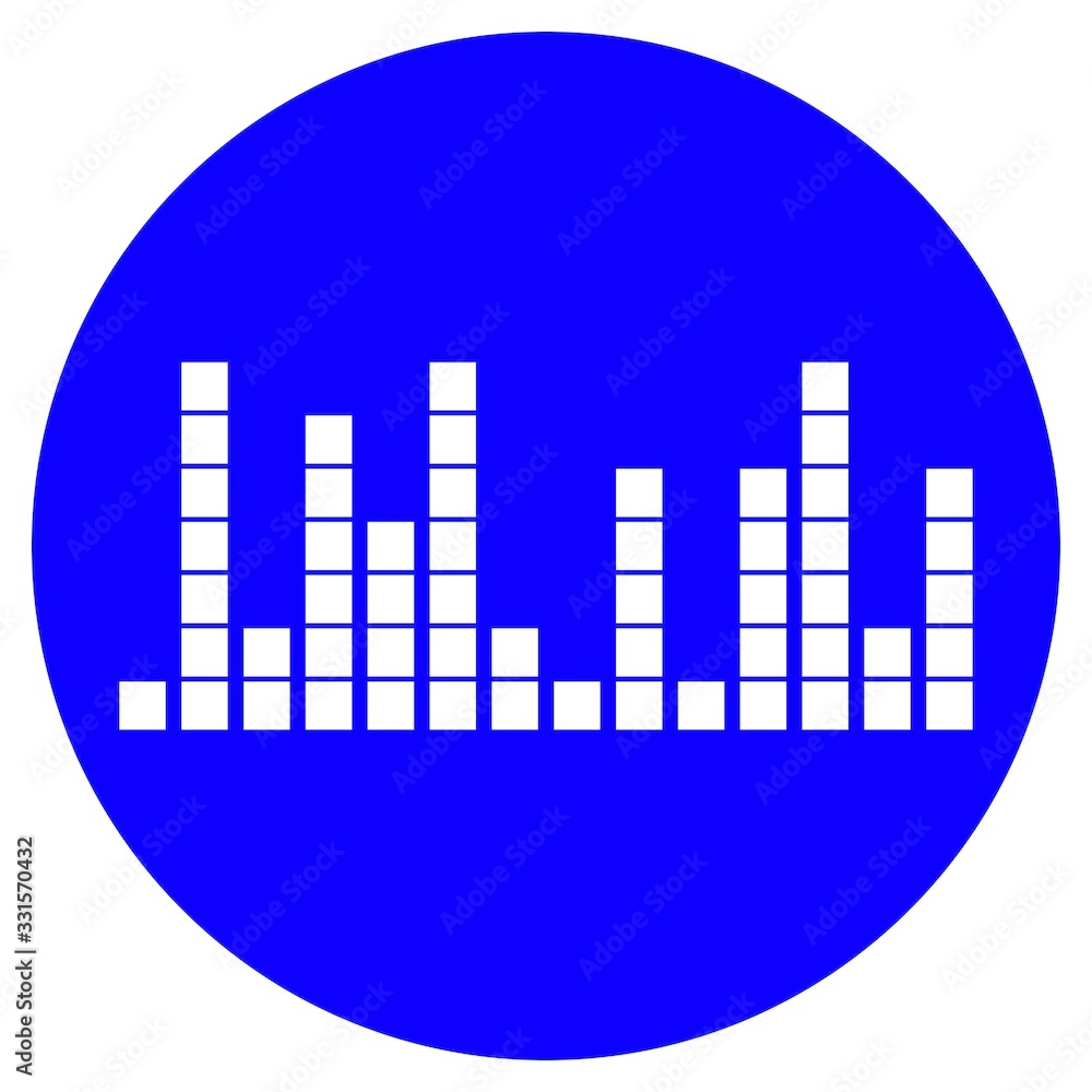 sound wave music logo