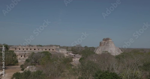 paneo en la altura de uxmal