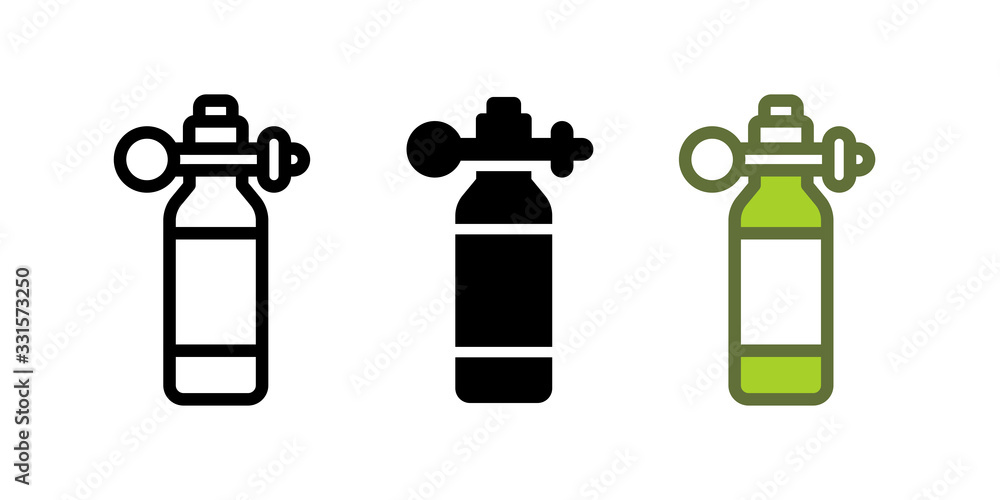 Oxygen tank icon