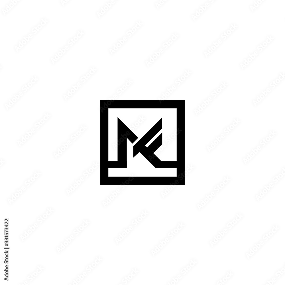MF FM Letter Logo Design Vector Template MF FM Letter Logo Design Vector Template