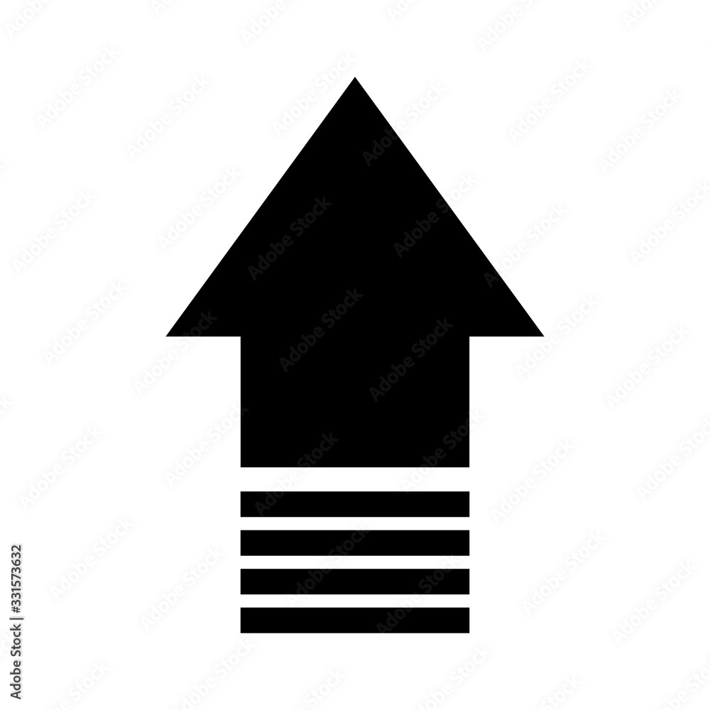 Logistics vector icon. Up arrow. Packaging symbols. Flat Design for boxes, apps websites, infographics. Logistics vector icon. Up arrow. Packaging symbols. Flat Design for boxes, apps websites, infographics.