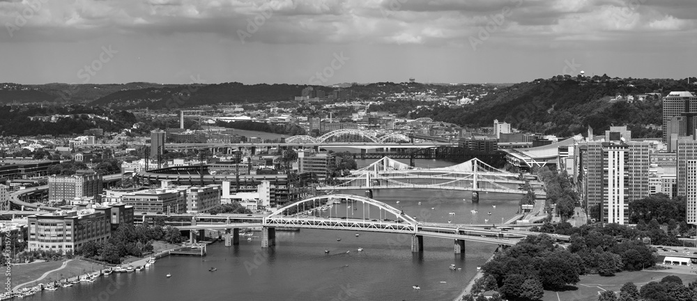 Bridges and Cityscape of Pittsburgh