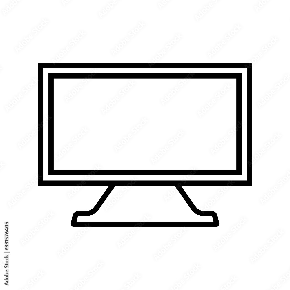 Computer, monitor icon Computer, monitor icon