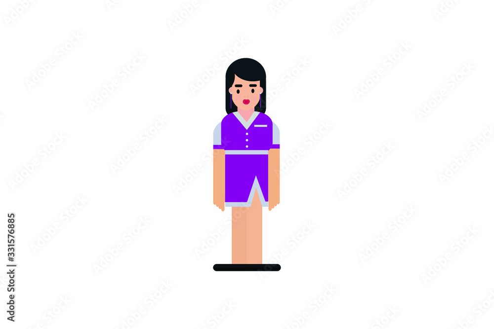 Flat Character Flat Character