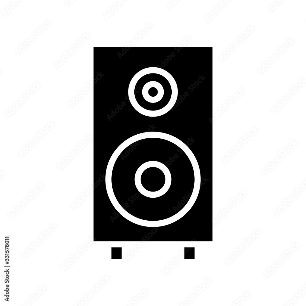 Loud speaker box icon