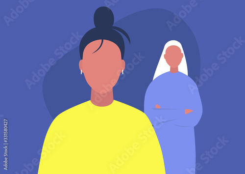 Negative Emotional climate, toxic relations between two female adults, argue, passive aggressive issues