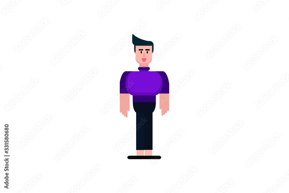 Flat Character Flat Character