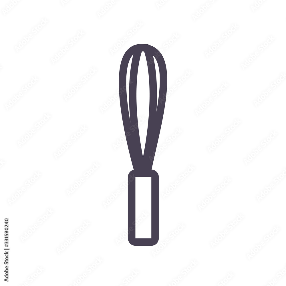 Isolated mixer gradient style icon vector design Isolated mixer gradient style icon vector design