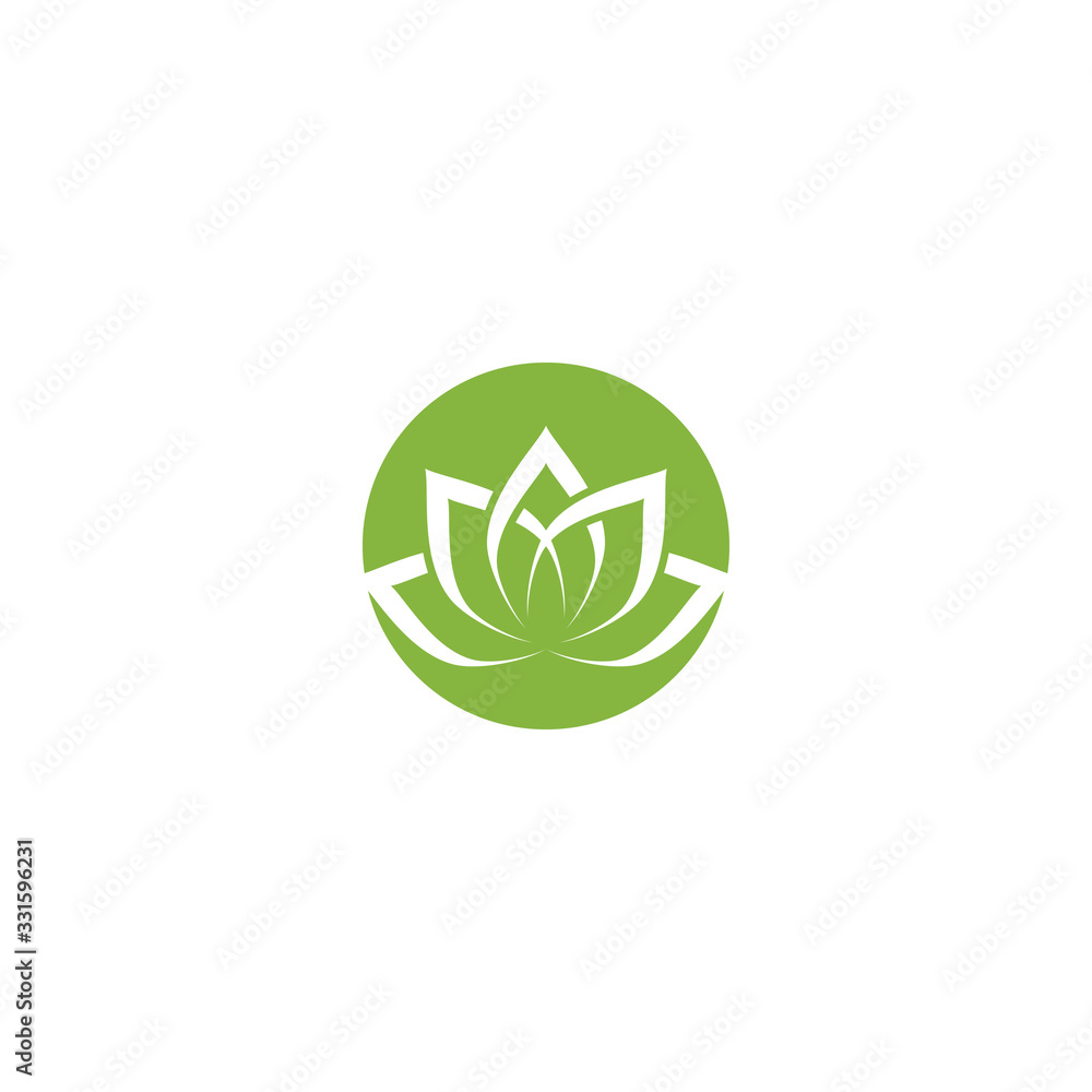 Lotus Logo Template vector symbol