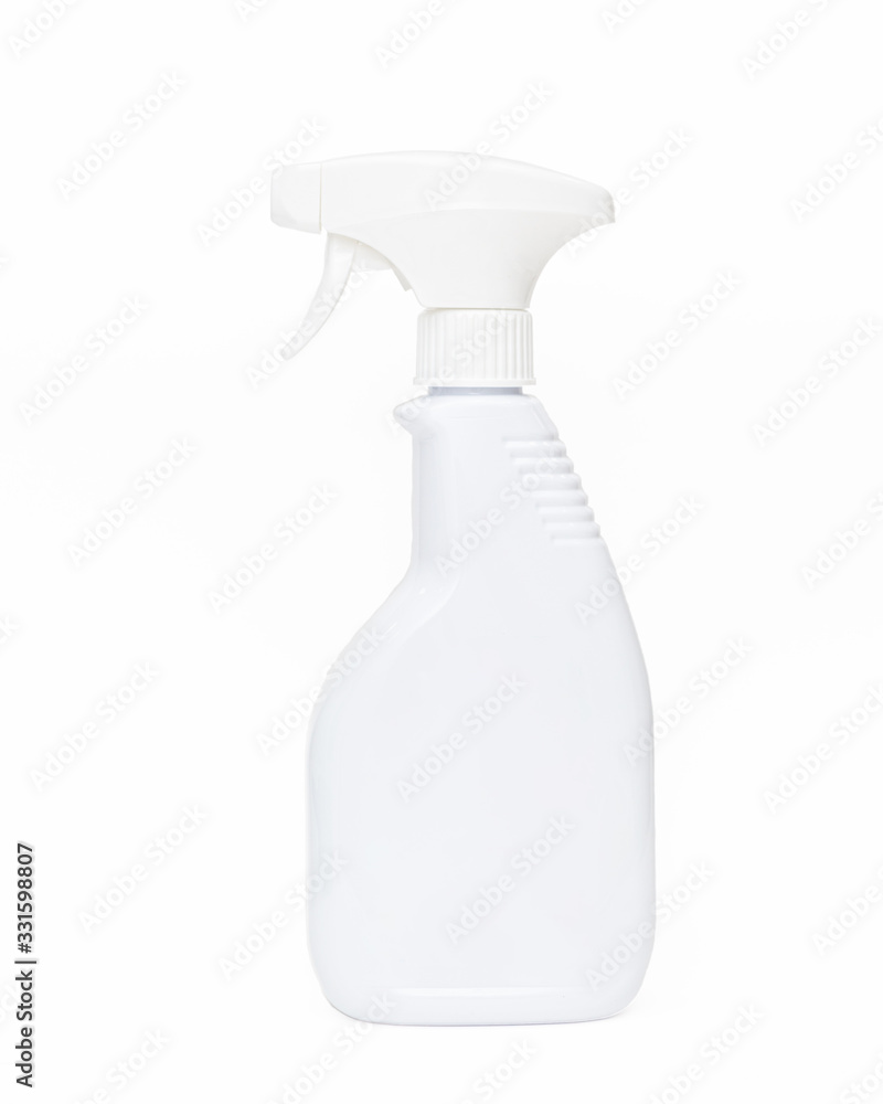 Plastic bottle with sprayer cap Plastic bottle with sprayer cap