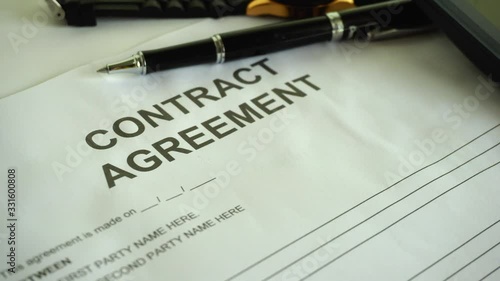 wealth management document of business concept background