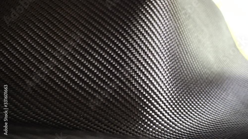 Carbon fiber black raw material composite Kevlar