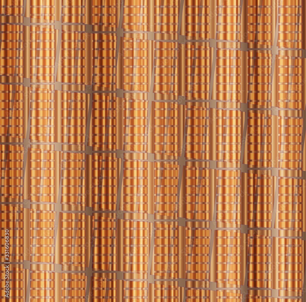 pattern with metal squares pattern with metal squares