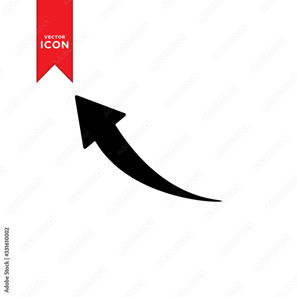 Arrow icon vector. Modern design arrow symbol icon. Simple design on trendy icon. Arrow icon vector. Modern design arrow symbol icon. Simple design on trendy icon.