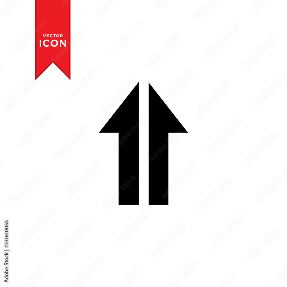 Arrow icon vector. Modern design arrow symbol icon. Simple design on trendy icon. Arrow icon vector. Modern design arrow symbol icon. Simple design on trendy icon.