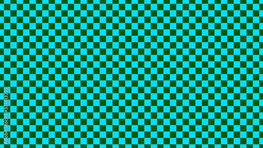 Amazing green & aqua checker abstract,Chess board