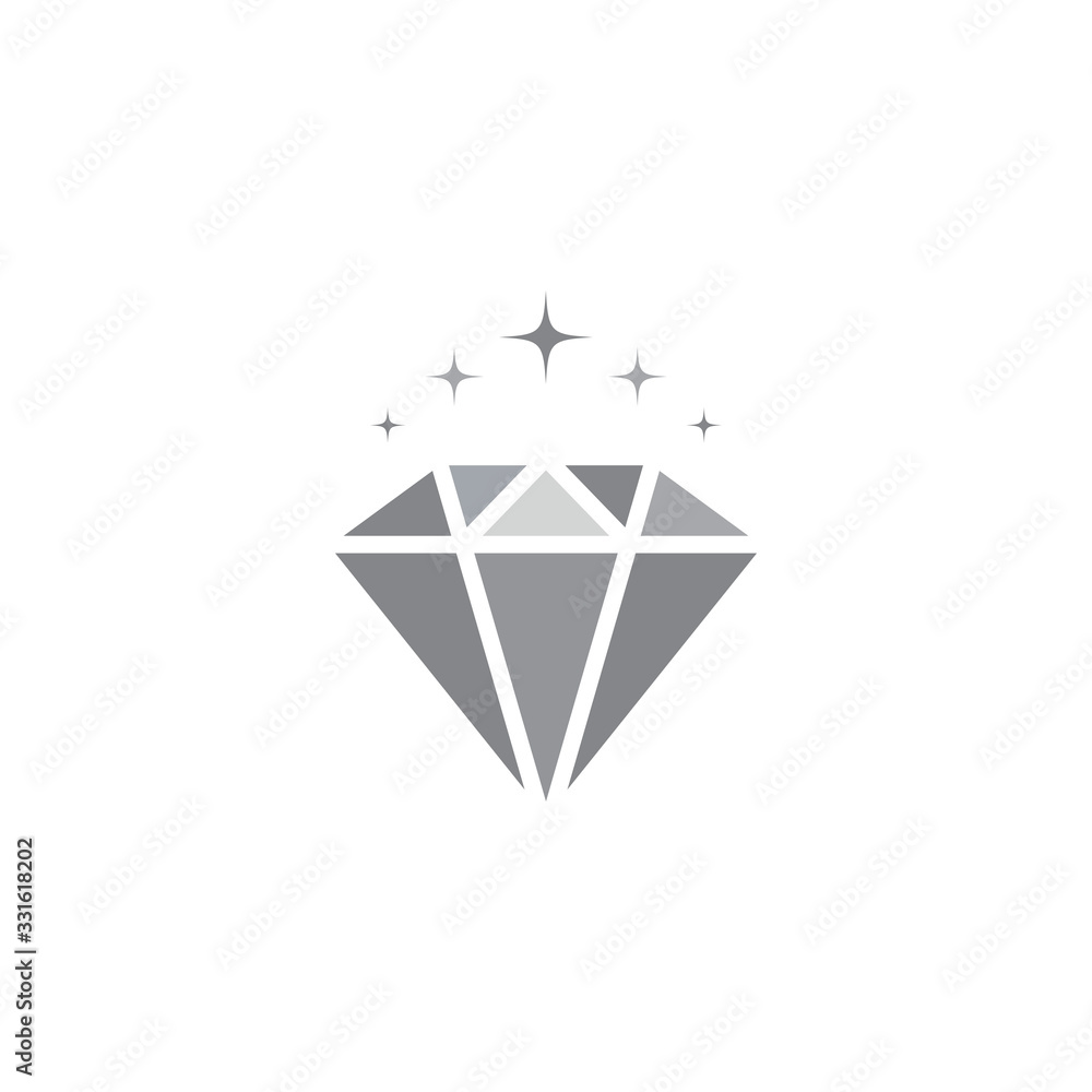 Diamond Logo Template vector icon illustration Diamond Logo Template vector icon illustration