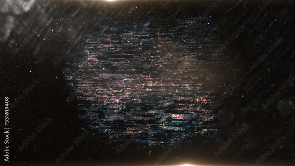 Cracked Wall Abstract Background. Brick wall Cinematic Background Texture. Cracked Wall Abstract Background. Brick wall Cinematic Background Texture.