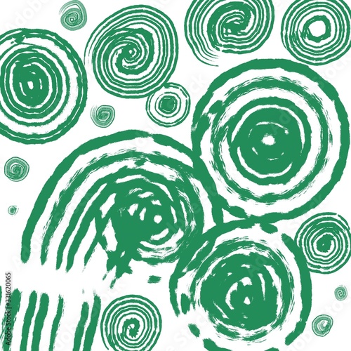 seamless pattern with circles