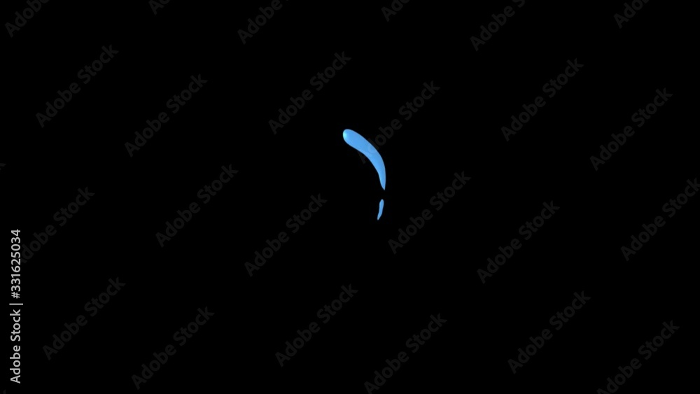 Pack of comic water cg or special effects on black background Pack of comic water cg or special effects on black background
