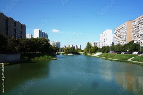 Canvas Print view of moscow