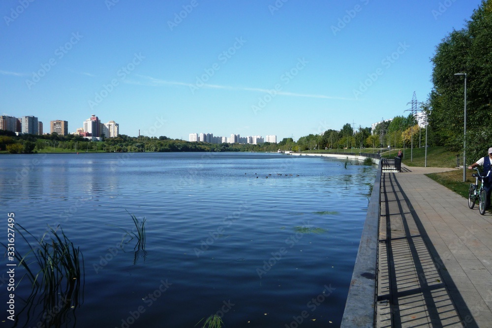 embankment of the Moskva River