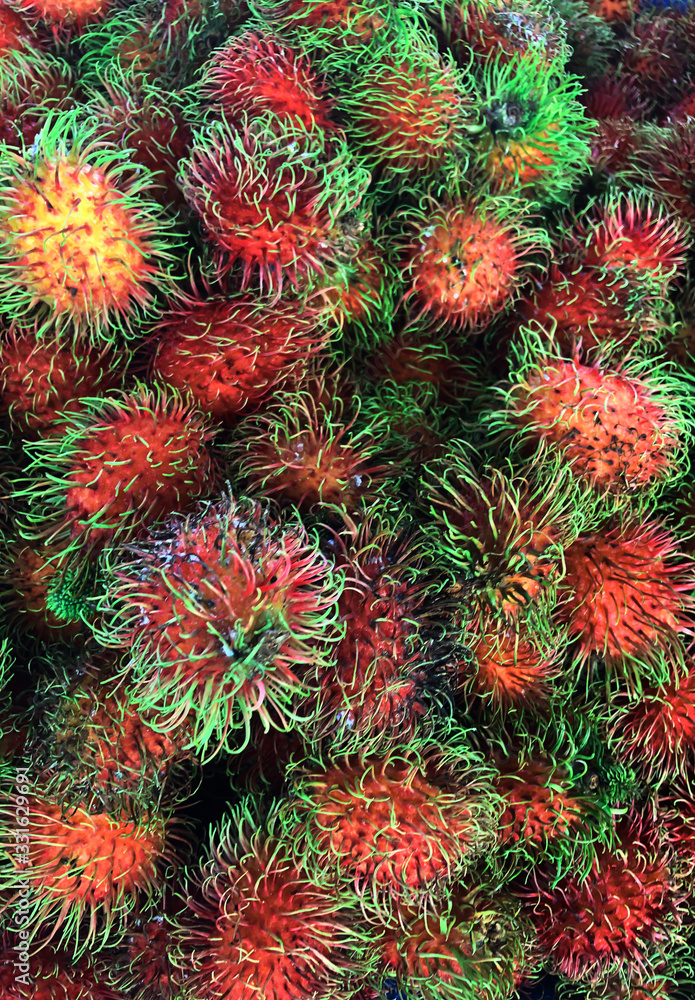 many rambutan, food, vegetarian, Thailand many rambutan, food, vegetarian, Thailand