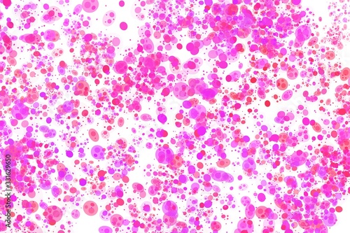 Colorful dotted wallpaper with white background