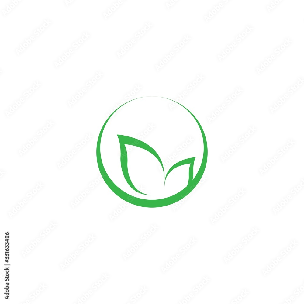 Leaf icon Vector Illustration design Leaf icon Vector Illustration design