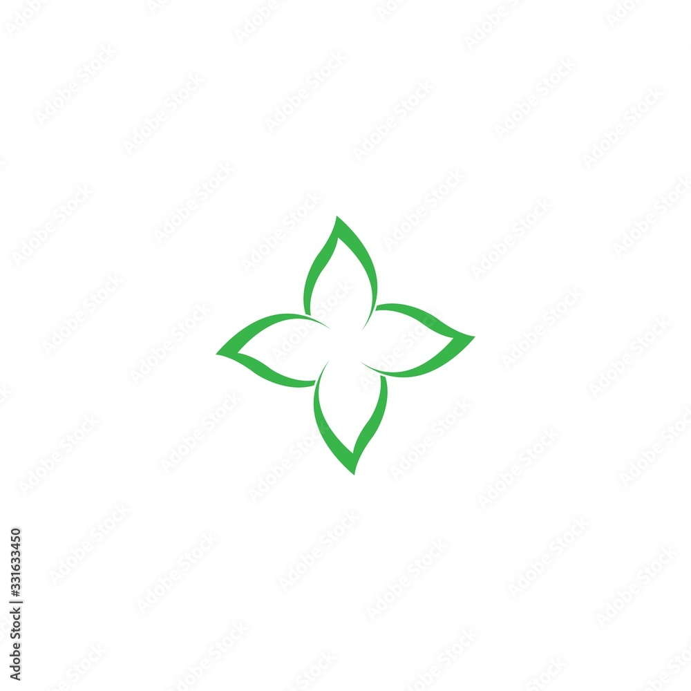 Leaf icon Vector Illustration design Leaf icon Vector Illustration design