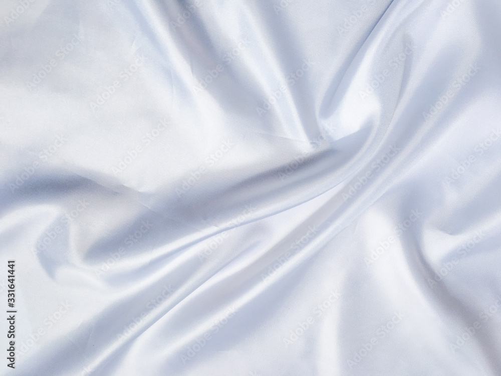 Solf white satin fabric texture background. use as wedding or aniversary day with copy space for design Solf white satin fabric texture background. use as wedding or aniversary day with copy space for design