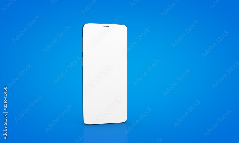 smartphone digital isolated 3d background blue smartphone digital isolated 3d background blue