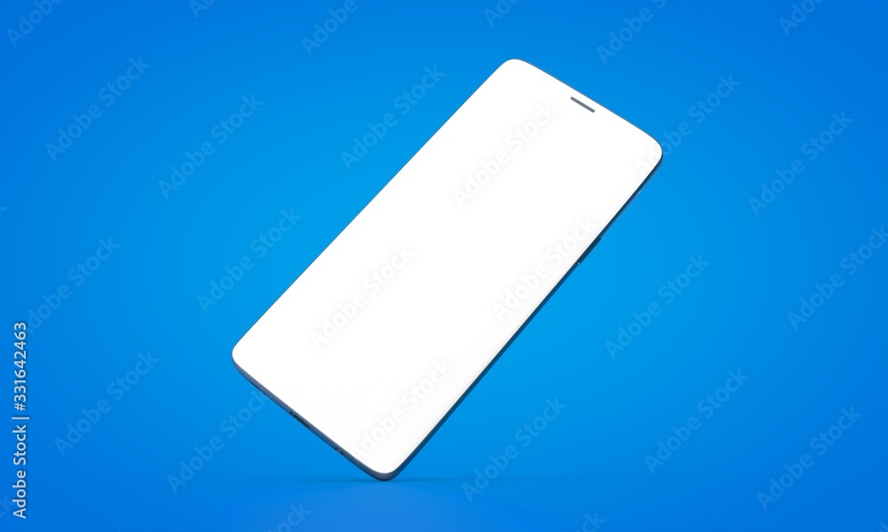 smartphone digital isolated 3d background blue smartphone digital isolated 3d background blue