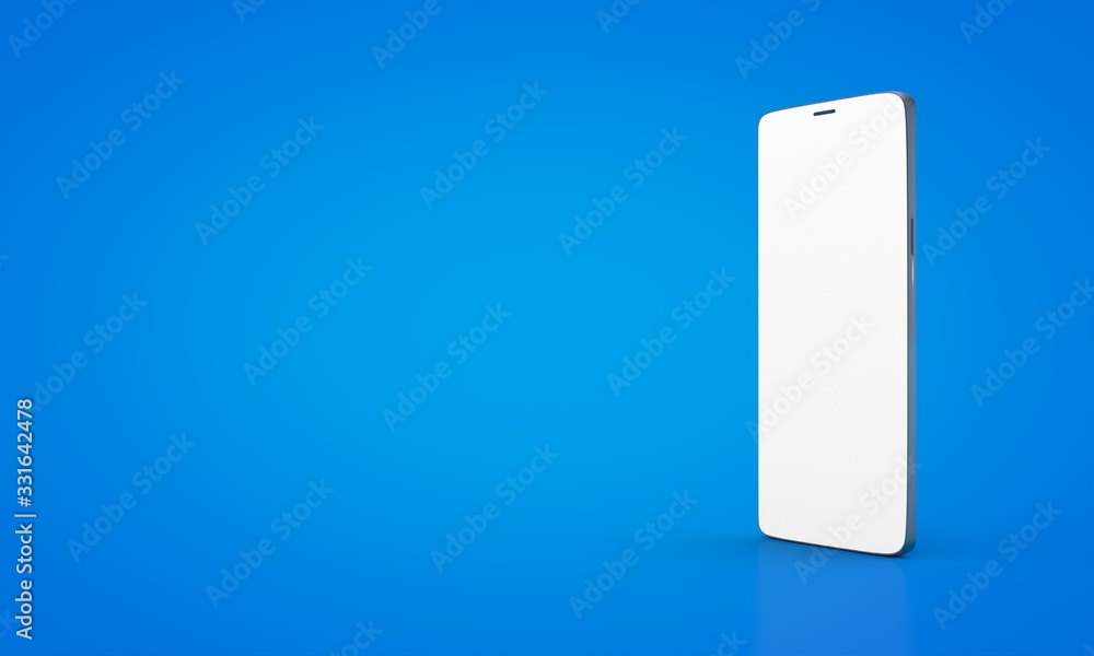 smartphone digital isolated 3d background blue smartphone digital isolated 3d background blue