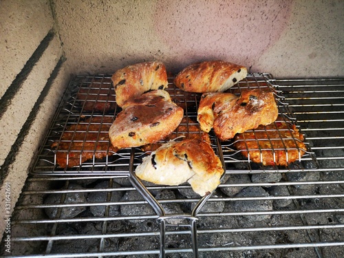 Burger grillen photo