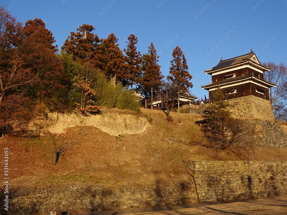 The view of Ueda city in Japan The view of Ueda city in Japan