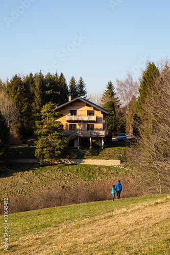 Chalet à Villard de Lans, Confinement