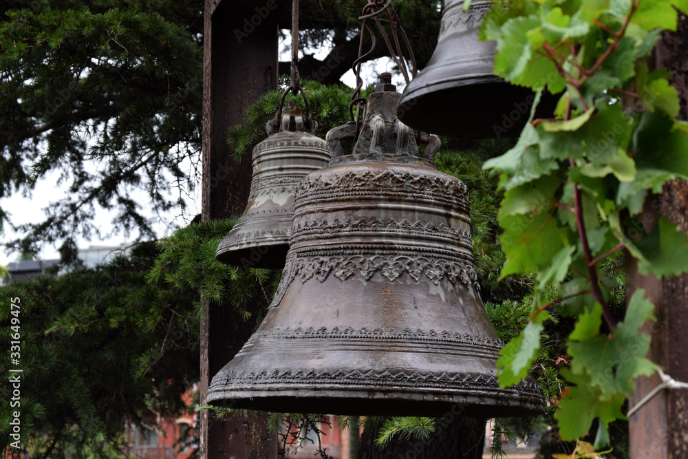 Obraz premium bell in temple