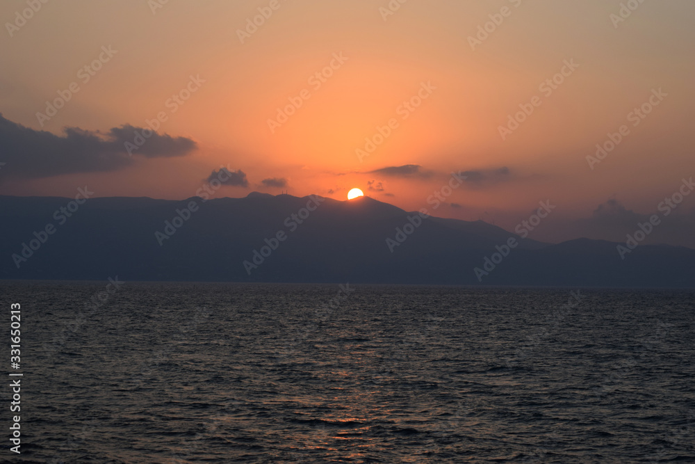 Greece sunset 2