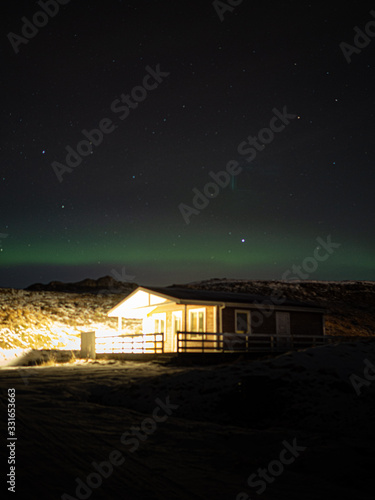 The northern lights (Aurora Borealis) © Maksym Ukraine