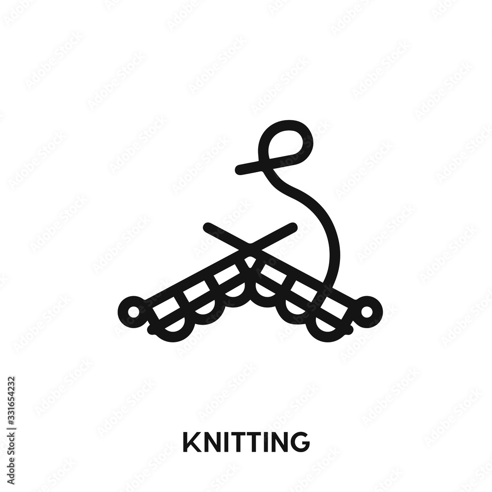 knitting icon vector. knitting symbol sign. knitting icon vector. knitting symbol sign.