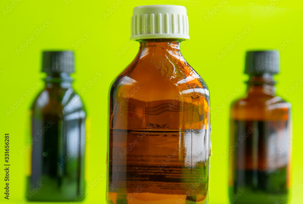 Potions and capsules, medicines, medical background. Potions and capsules, medicines, medical background.