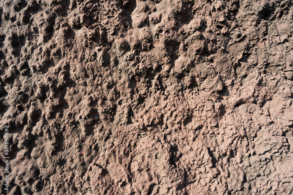 Texture of yellow cement wall