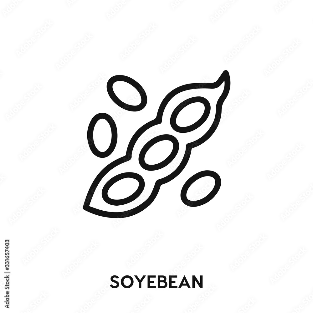 soyebean icon vector. soyebean symbol sign. soyebean icon vector. soyebean symbol sign.