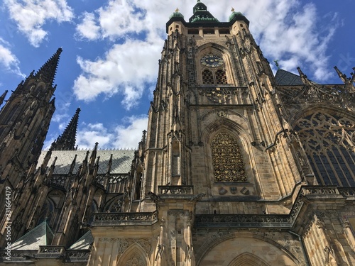st vitus cathedral in prague photo